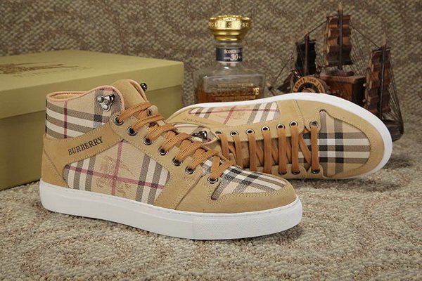 Burberry High-Top Fashion Men Shoes--014